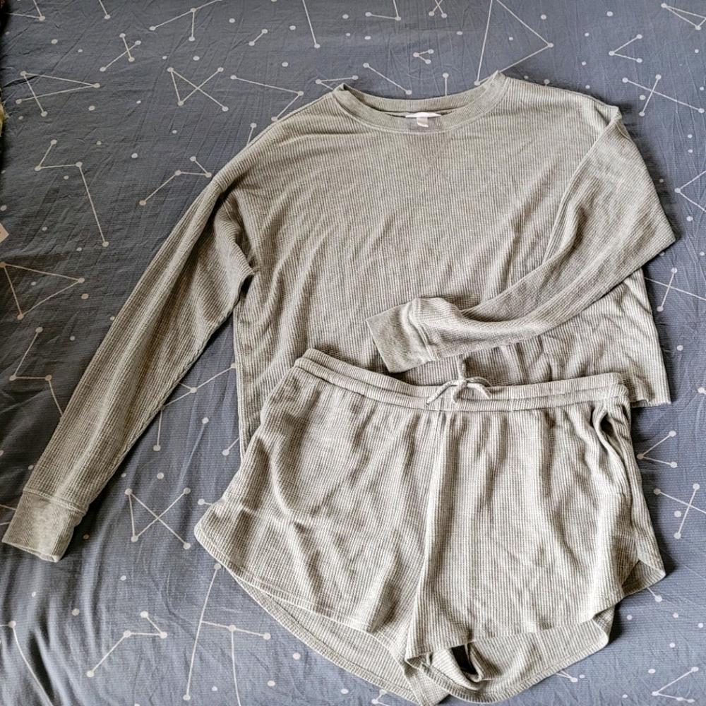 2 piece pajama and lounge set